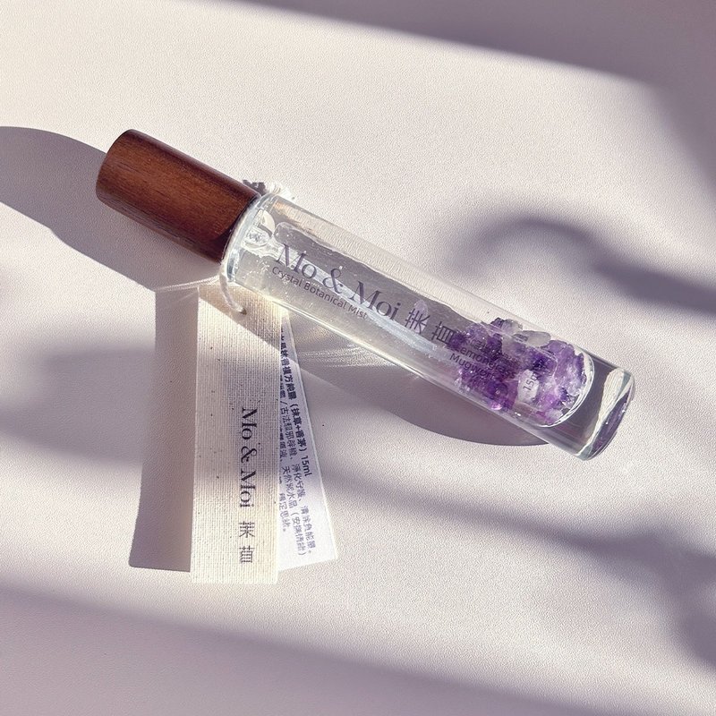 天然紫水晶抹草 香茅 纯露 防护能量 喷雾 15ml - 香薰/精油/线香 - 植物．花 紫色