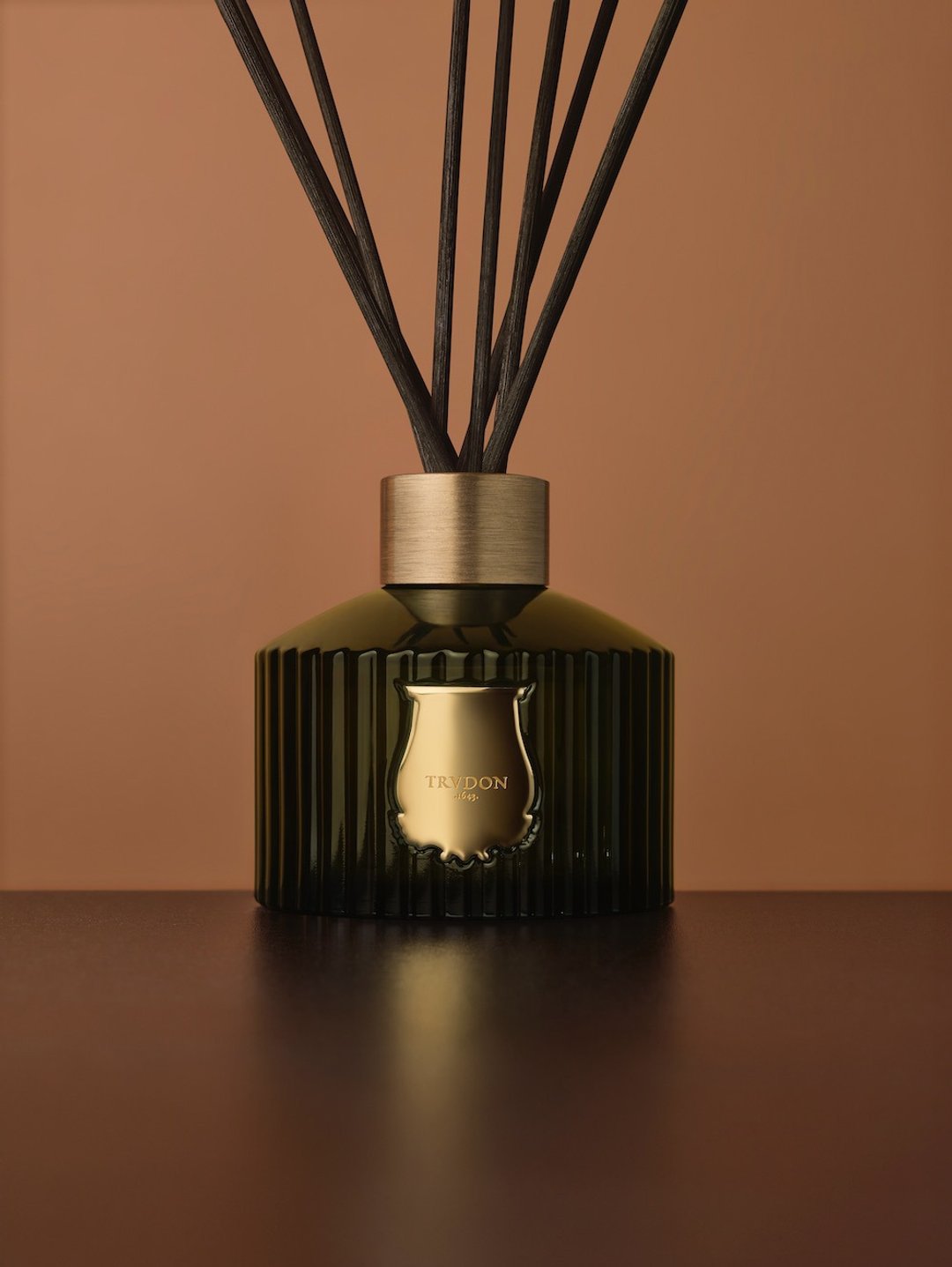 Cire Trudon 地中海香气/精油藤条扩香 - 香薰/精油/线香 - 玻璃 金色