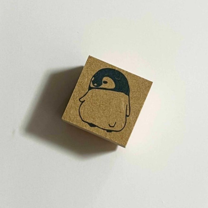 橡皮擦印章 企鹅回眸 Epilili 原创 - 印章/印台 - 橡胶 