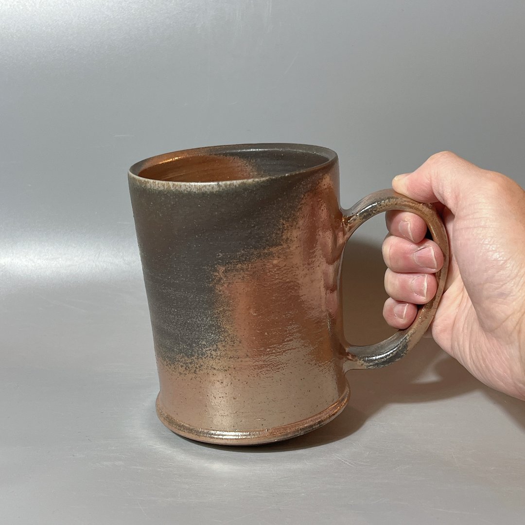 柴烧600cc超大马克杯 / 啤酒杯 / 小平凡手作 - 茶具/茶杯 - 陶 
