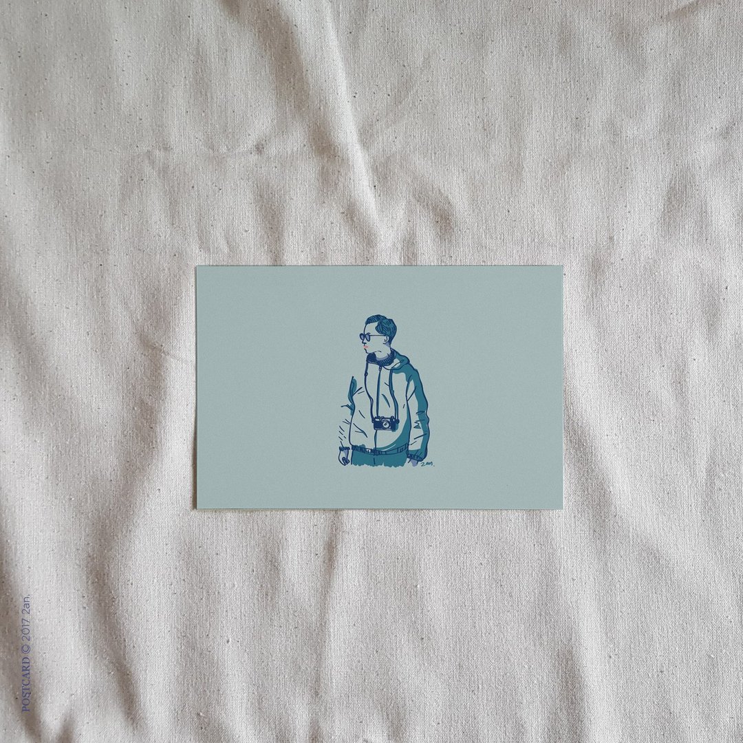 Postcard : King Bhumibol 07 - 卡片/明信片 - 纸 