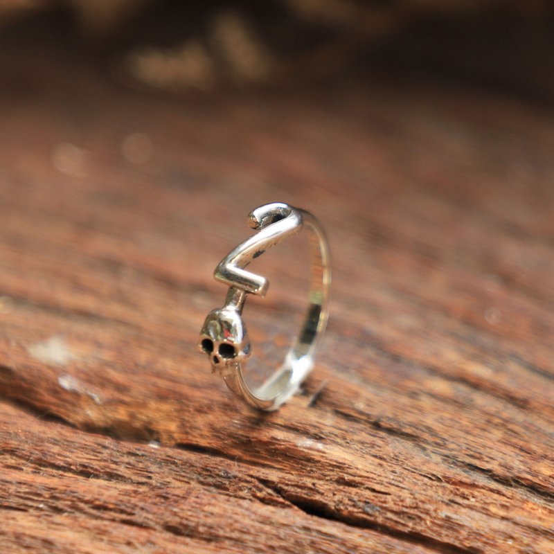 戒指二号一个女人银子 - 戒指 - 其他金属 银色