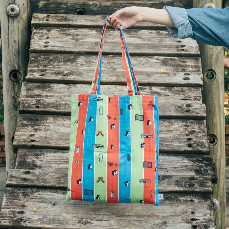 【锦源兴】茄芷袋提袋 l 托特包 购物袋 帆布袋 大容量 A4 印花 - 侧背包/斜挎包 - 其他人造纤维 红色