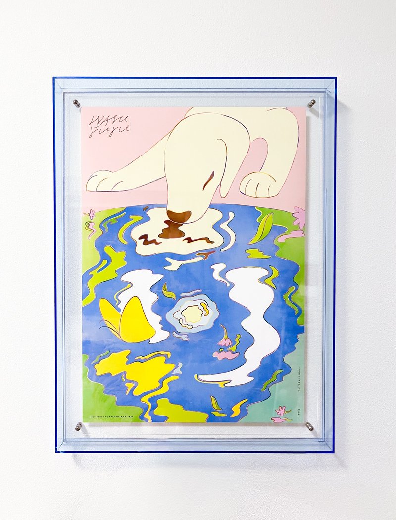 插画海报 - KOMIHIKARUKO - 海报/装饰画/版画 - 纸 