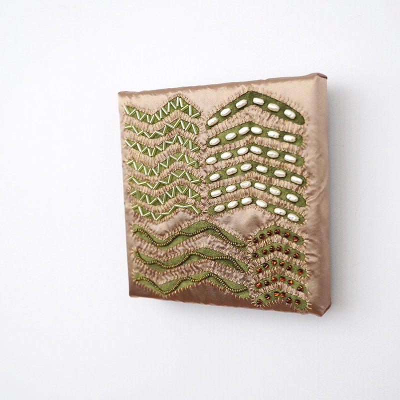 fabric panel mountain view - 墙贴/壁贴 - 其他材质 卡其色
