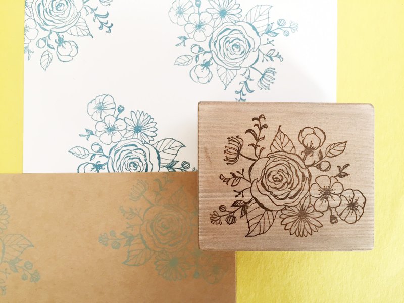 玫瑰印章 - 印章/印台 - 其他材质 