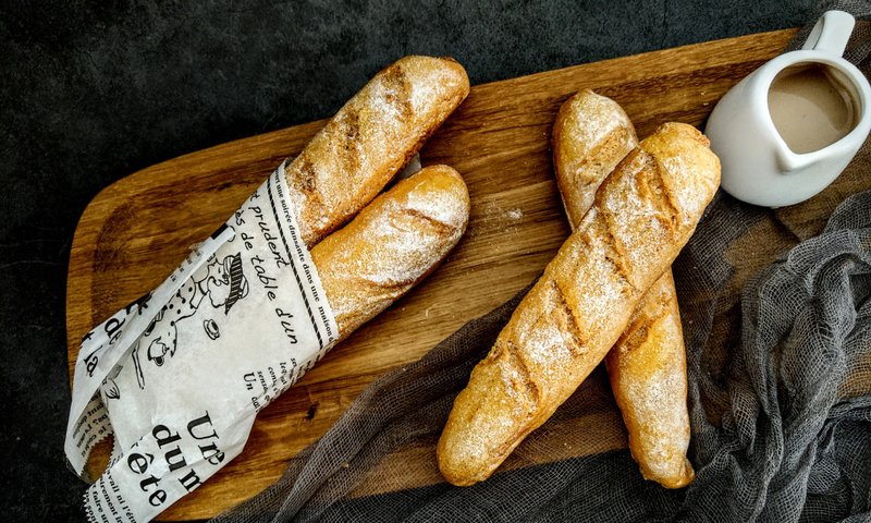 圣诞礼物/交换礼物法棍面包蜡烛/烘焙蜡烛/香氛/疗愈/仿真 - 蜡烛/烛台 - 蜡 