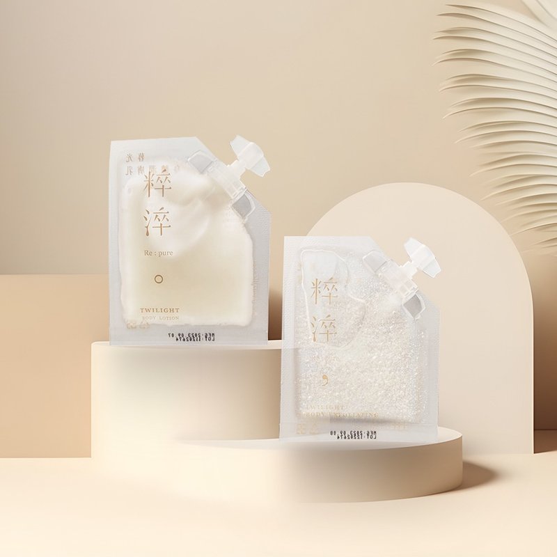 暮光身体保养系列体验包:沐浴露/润肤乳/两入裸装/两入精装 - 沐浴用品 - 塑料 