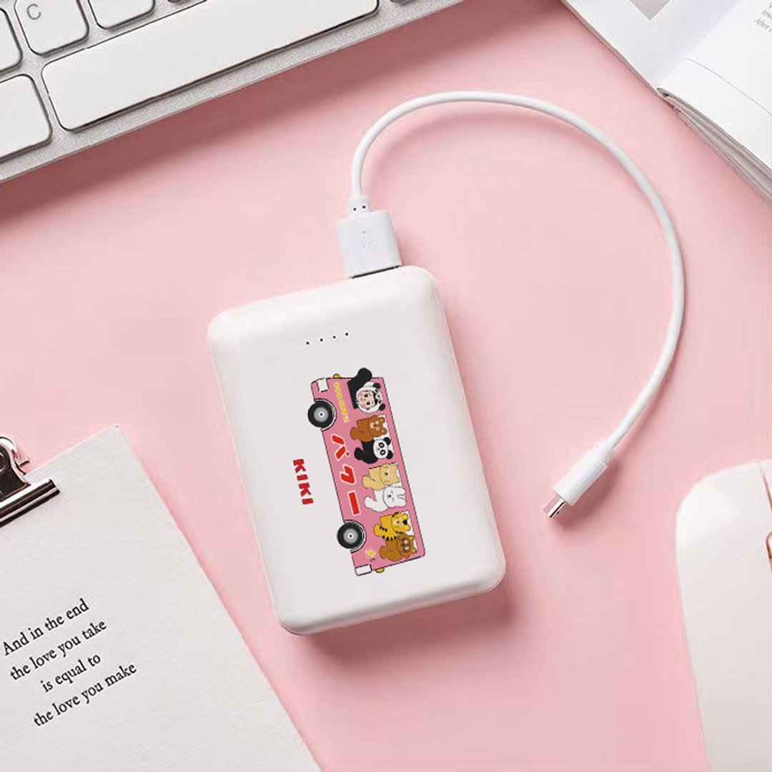 KIKI 充电100% / 双USB行动电源(大容量10000mAh) - 充电宝/传输线 - 塑料 多色