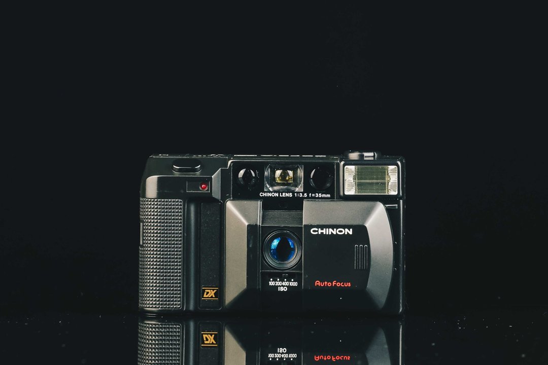 CHINON 35FS.A AD #4076 #135底片相机 - 相机 - 其他金属 黑色