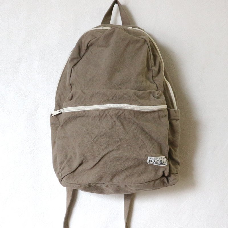 背包[米色](VC-29M) - 手提包/手提袋 - 棉．麻 卡其色