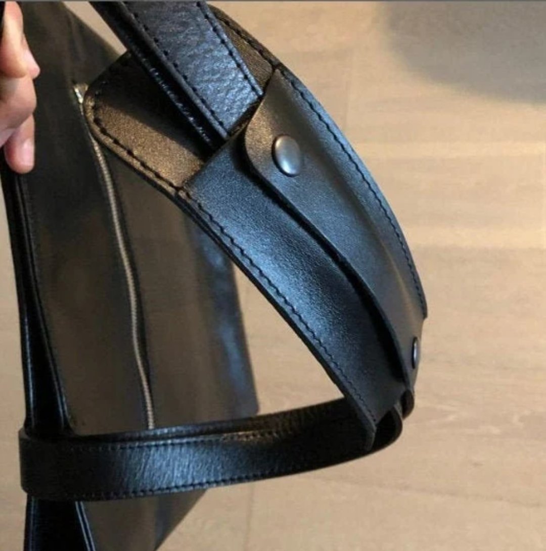Personalized leather shoulder strap pad, shoulder strap tote bag, - 行李箱/行李箱保护套 - 真皮 多色