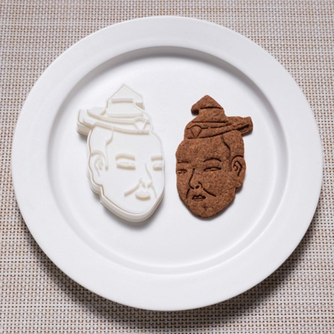 Mitsuhide Akechi (cookie cutter/cookie cutter) - 厨房用具 - 木头 