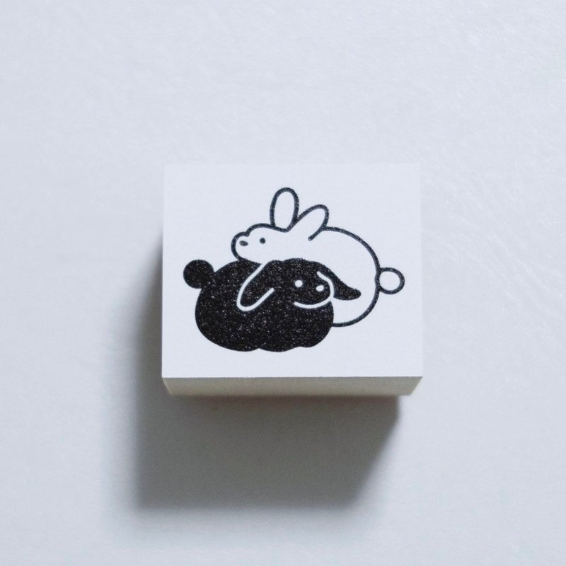 [印章] 兔子 [ 印章 ] - 印章/印台 - 橡胶 白色