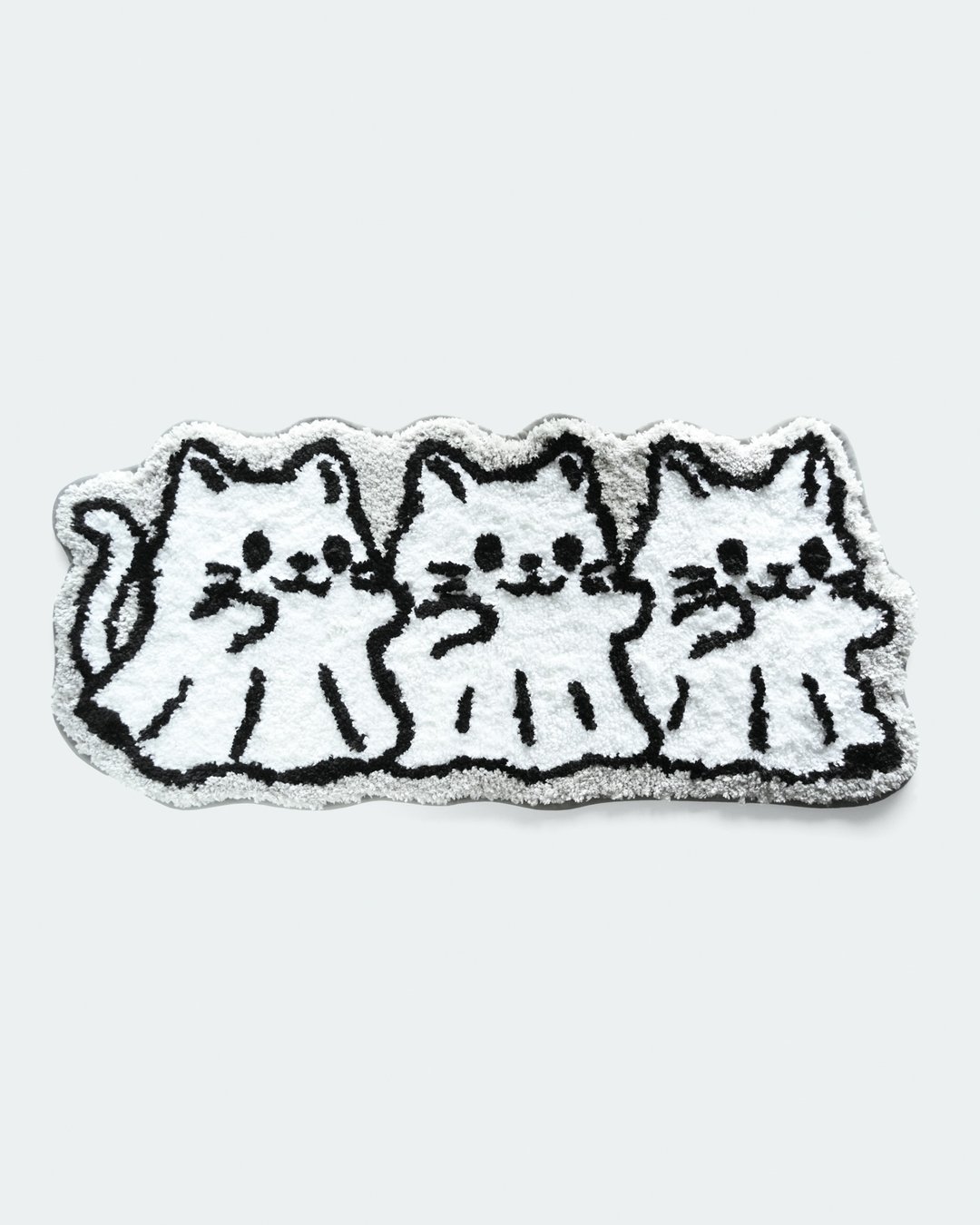 【预购商品】调皮魂出游地毯 - 地垫/地毯 - 其他材质 白色