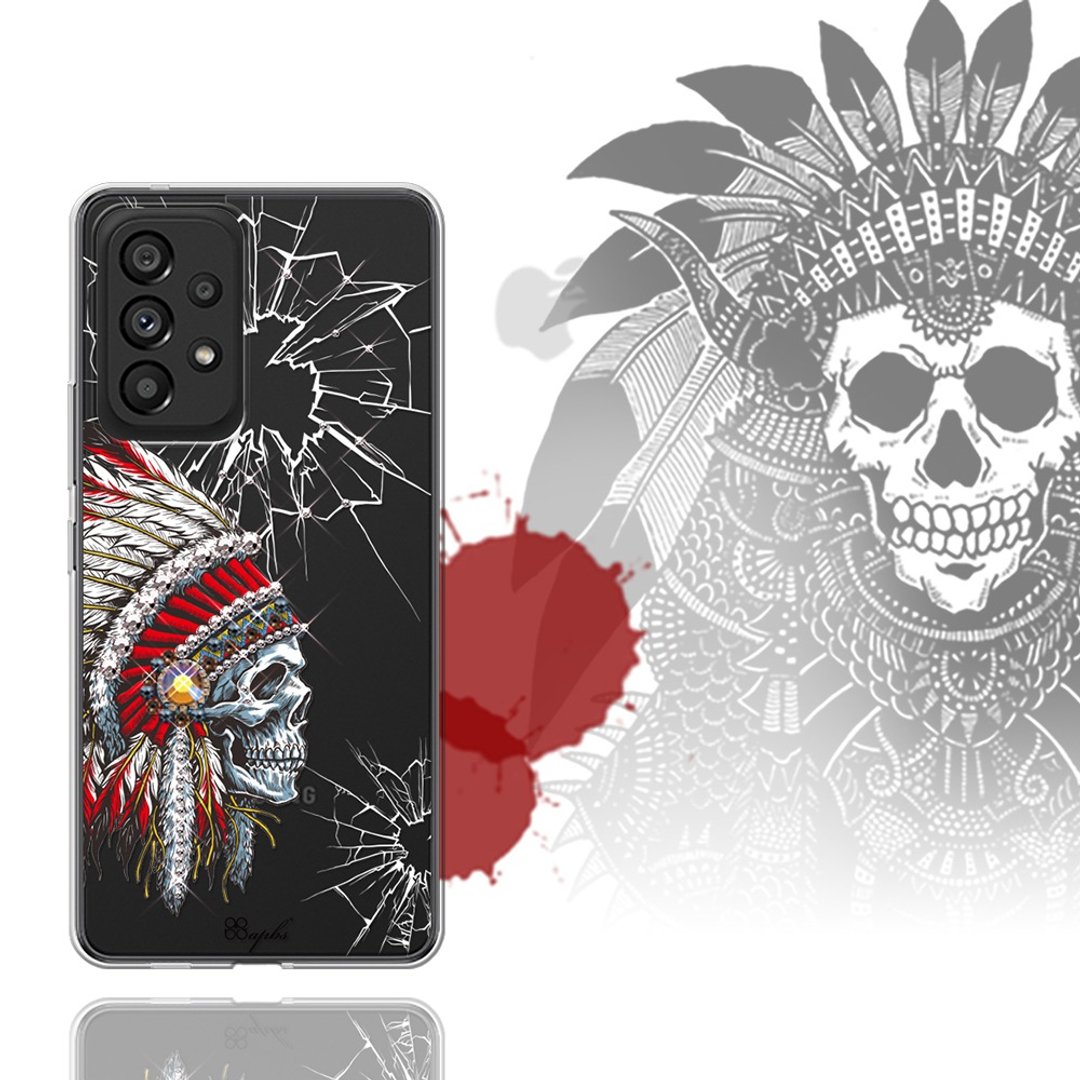 Samsung Galaxy A53 5G 轻薄军规防摔彩钻手机壳-酋长 - 手机壳/手机套 - 其他材质 多色