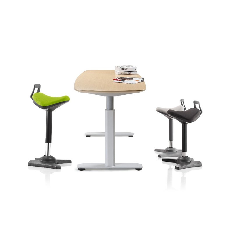 4Stool Saddle 康乐凳 Saddle 马鞍凳 高度调整机能凳 - 椅子/沙发 - 尼龙 灰色