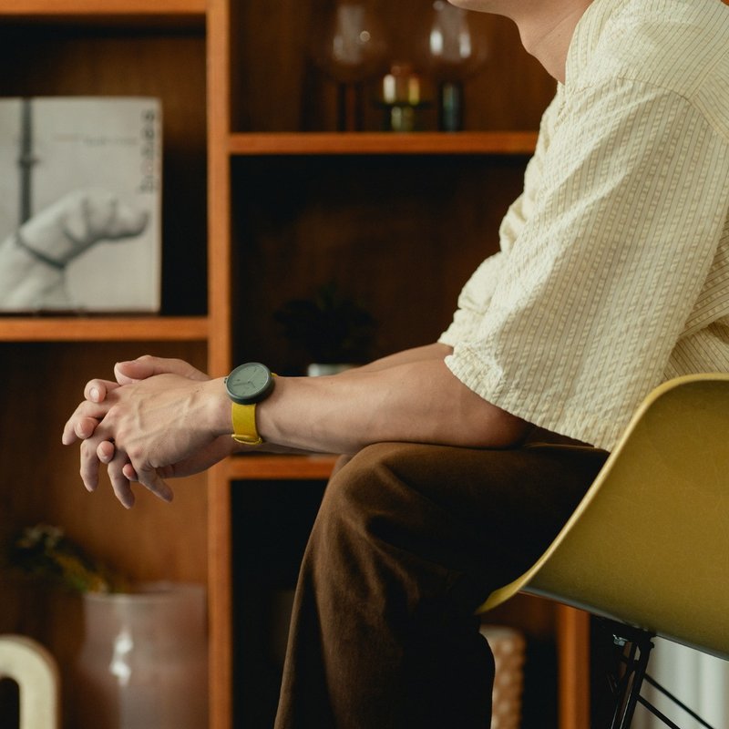 日本 YOT WATCH 40mm手表 / 芥末黄 - 男表/中性表 - 其他材质 多色