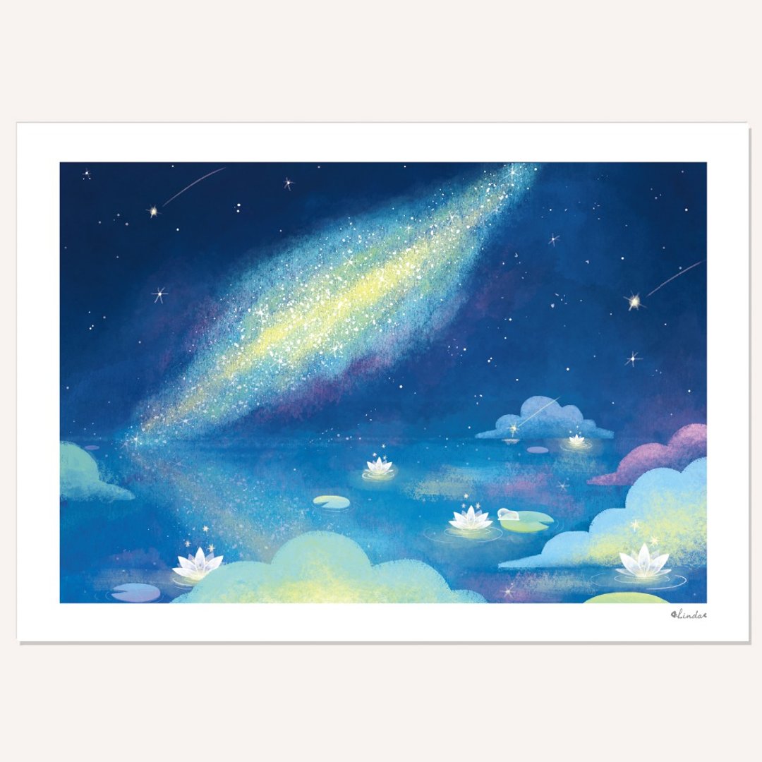 印刷装饰画 挂画 无框画【夏日银河】 - 海报/装饰画/版画 - 纸 多色
