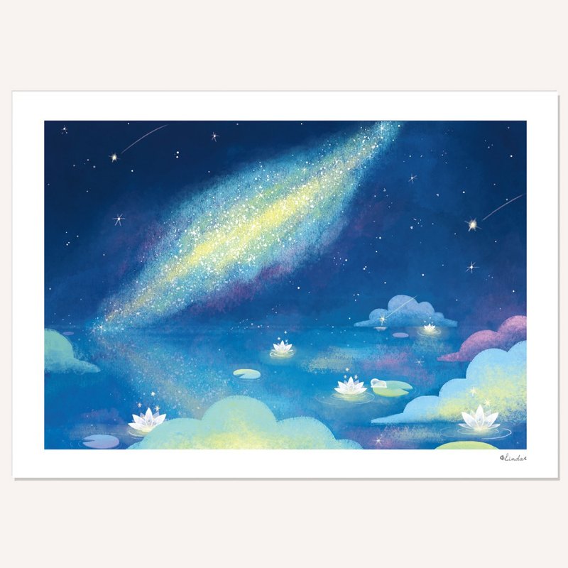 印刷装饰画 挂画 无框画【夏日银河】 - 海报/装饰画/版画 - 纸 多色