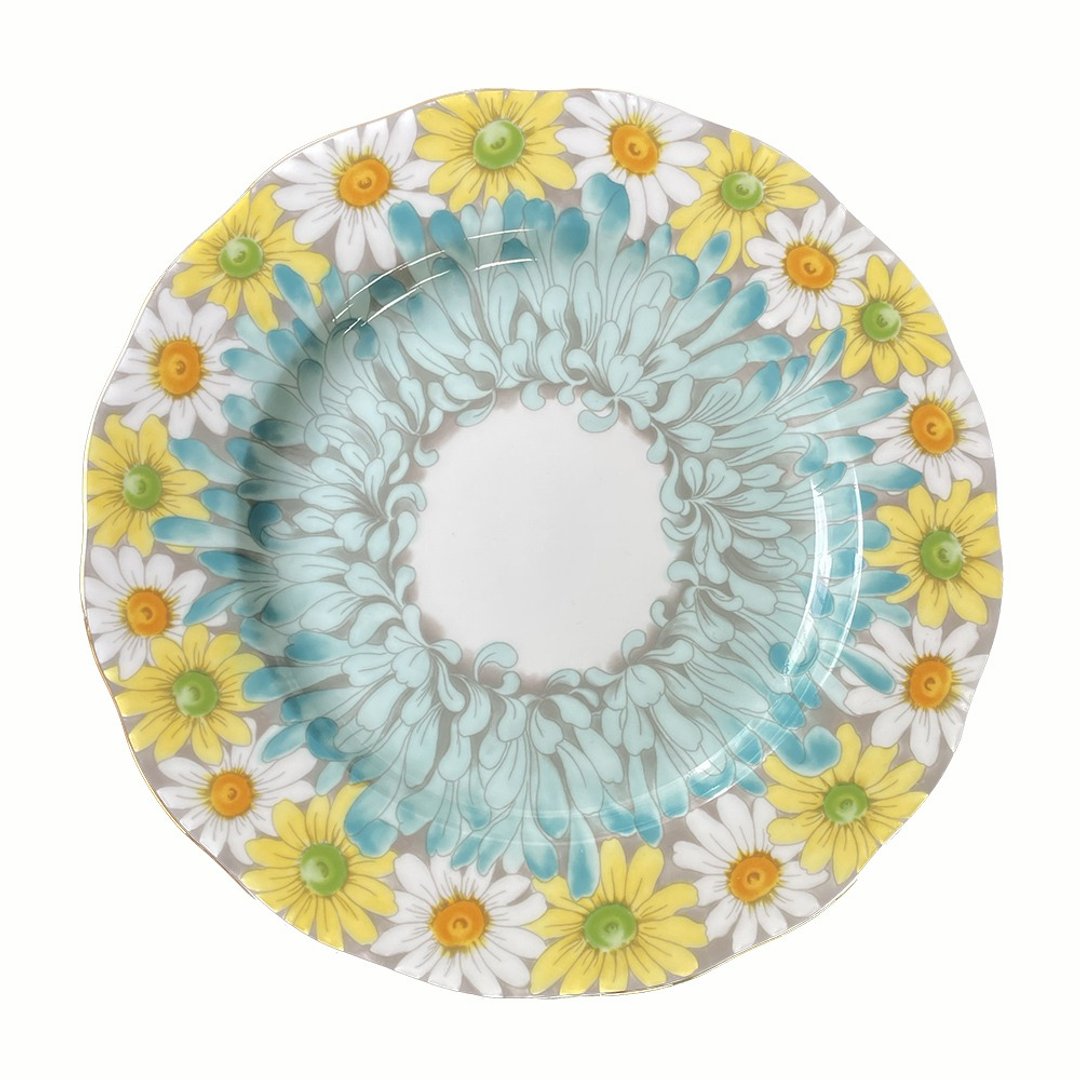 英国Aynsley 雏菊系列 骨瓷餐盘20cm 4色任选 - 盘子/餐盘/盘架 - 瓷 粉红色