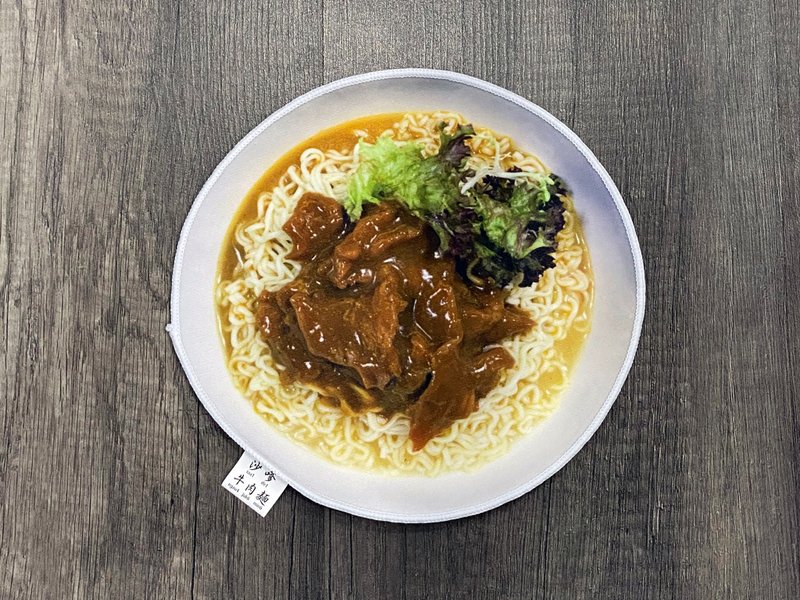 JS023~ 沙嗲牛肉面毛巾Mouse Pad - 其他 - 其他人造纤维 多色