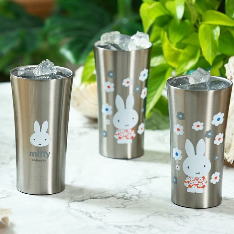 【miffyXskater】双层真空保温杯 400ml - 保温瓶/保温杯 - 其他金属 