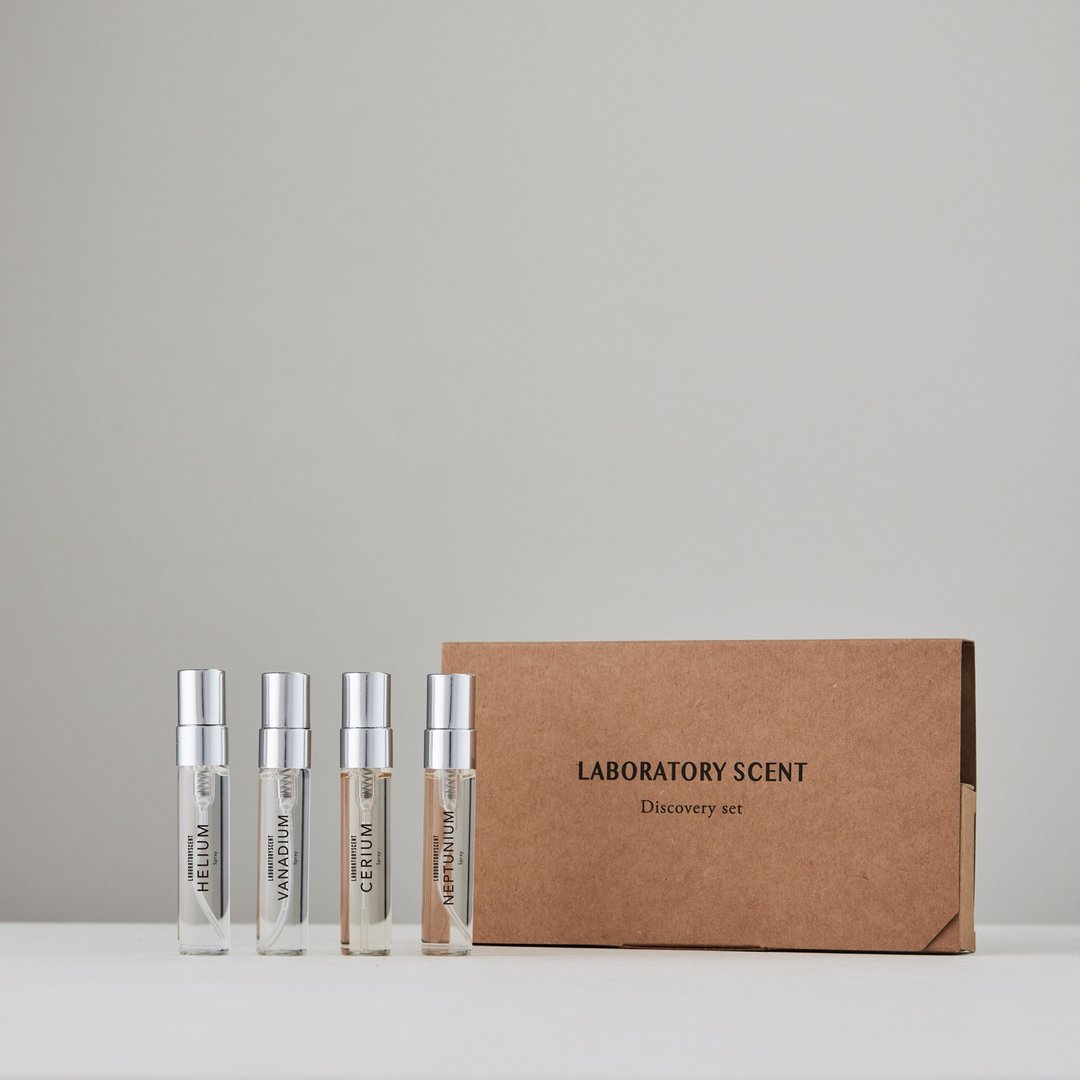 Laboratoryscent-探索元素喷雾组 - 香薰/精油/线香 - 玻璃 透明