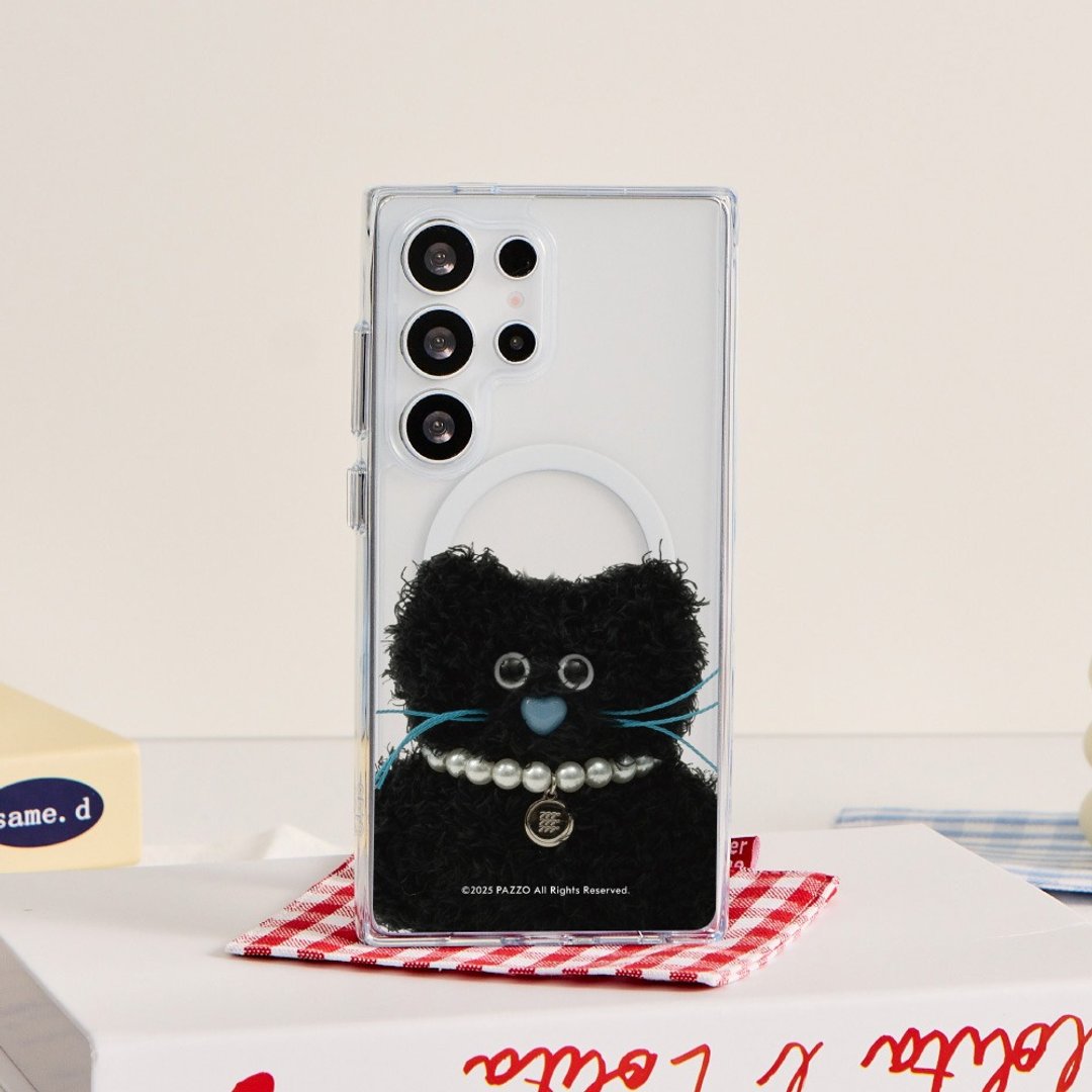 PARIS PETS ELLIE黑猫猫防摔透明SAMSUNG手机壳 - 手机壳/手机套 - 塑料 多色