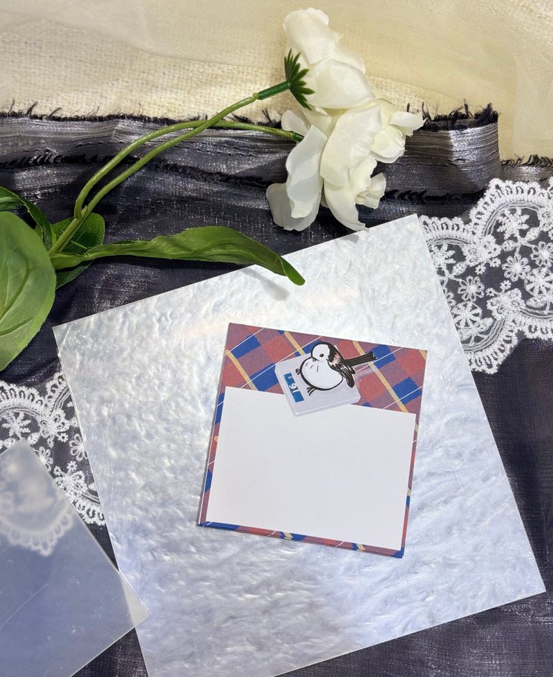 手工制作9x9cm便条纸(50张一本) - 便条纸/标签贴 - 纸 多色