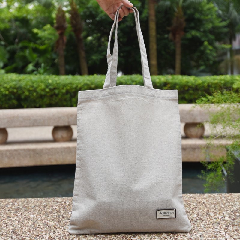 二合一手提肩背两用袋, 肩背包 - 杏色 (SB05) - 侧背包/斜挎包 - 棉．麻 卡其色