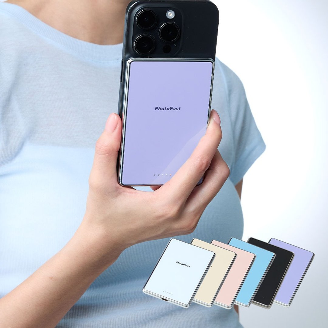 PhotoFast MagSlim Qi2 15W Power Bank 磁吸无线行动电源 - 充电宝/传输线 - 其他材质 