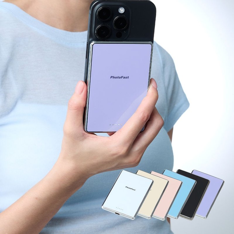 PhotoFast MagSlim Qi2 15W Power Bank 磁吸无线行动电源 - 充电宝/传输线 - 其他材质 