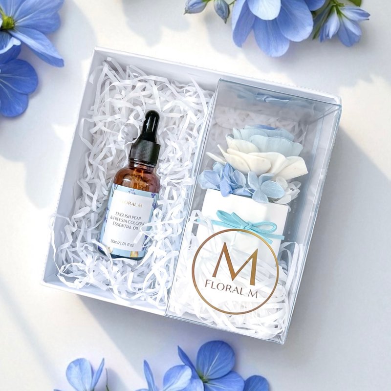 法国乡村玫瑰花园香氛礼盒(赠送5ml香氛油) - 摆饰 - 植物．花 多色