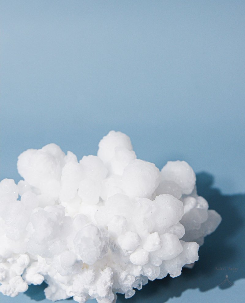 浮云茸雪-云南-水锌矿 - 摆饰 - 石头 白色