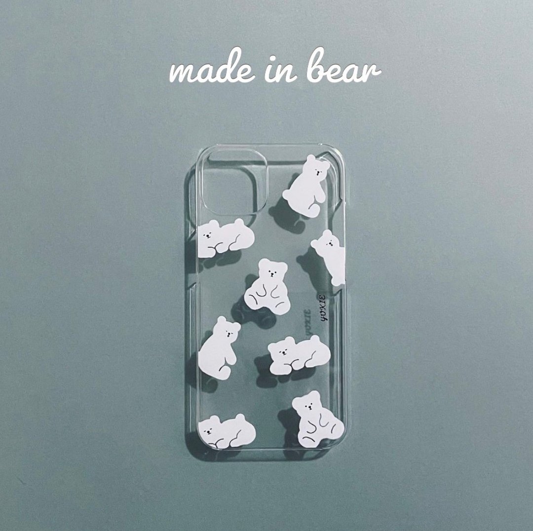 与北极熊同行 | made in bear (iPhone / Android 适用手机壳) - 其他 - 塑料 透明