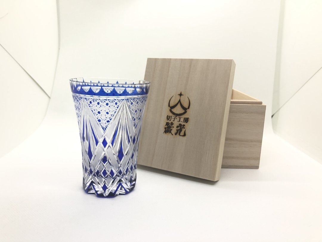 Be tumbler - 玻璃杯 - 玻璃 蓝色