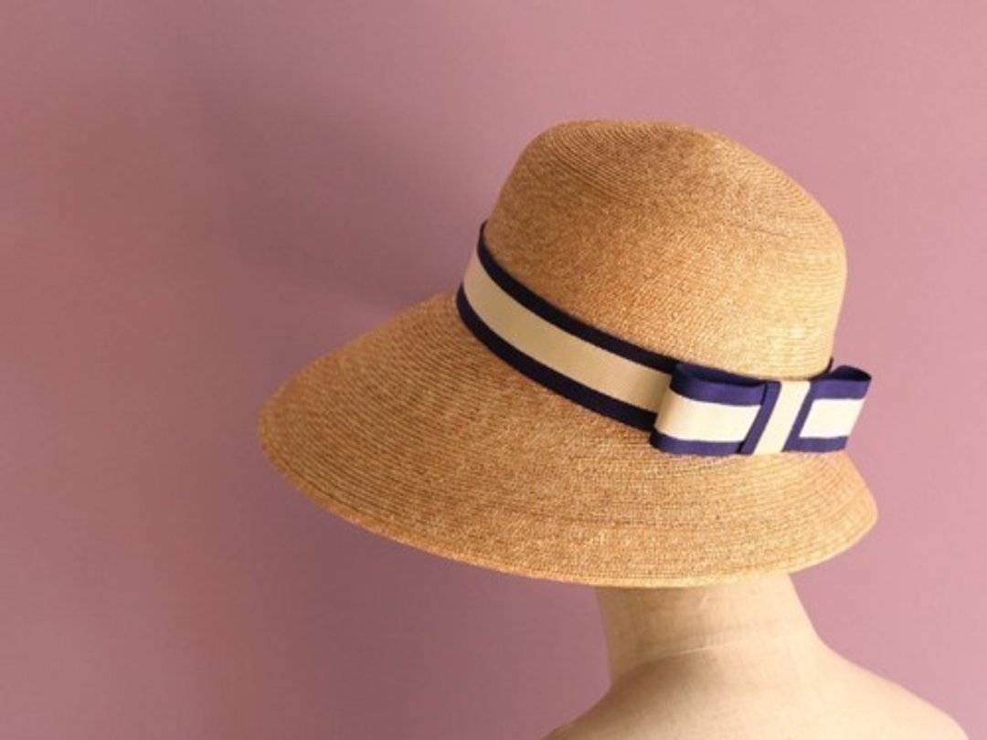 Wide brim straw hat Cecil Marine Cecil Marine - 帽子 - 其他材质 卡其色