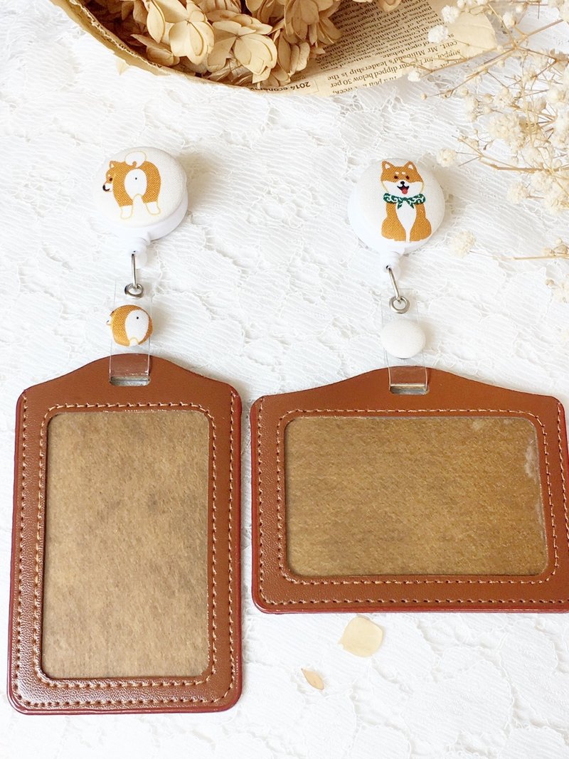 手作好礼 伸缩扣环 卡套 悠游卡证件套卡夹 票卡夹 伸缩拉环 - 证件套/卡套 - 棉．麻 