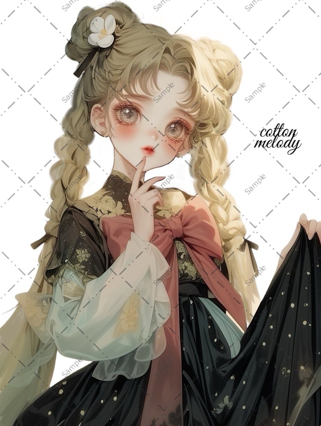 原创贴纸 No.920 人物贴纸 原创贴纸 人物贴纸 女孩贴纸 原创人物贴纸 - 贴纸 - 纸 