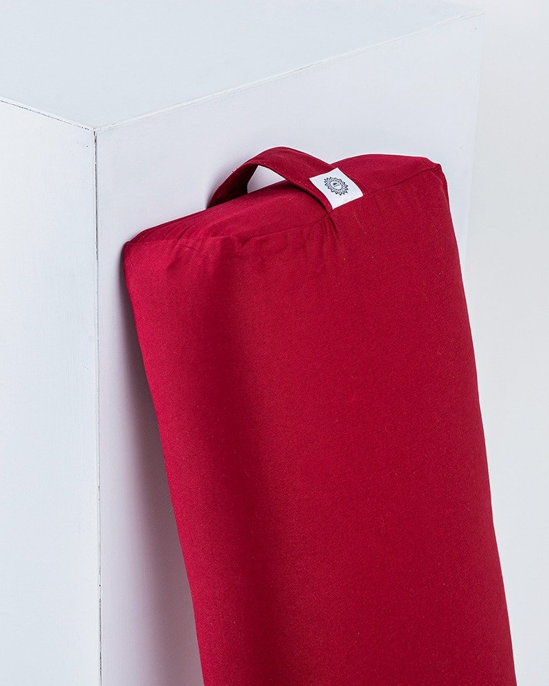 【Miracle】瑜珈枕│天后赤 Queen Red - 运动/健身用品 - 棉．麻 红色