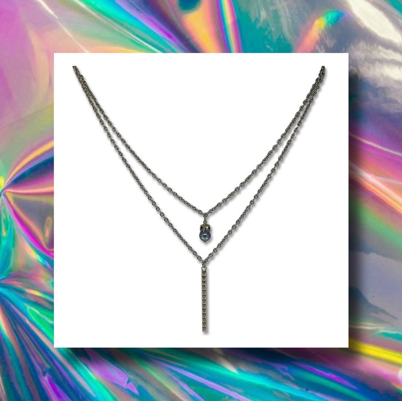 Makaliphon : Necklace 2 - 项链 - 纯银 银色