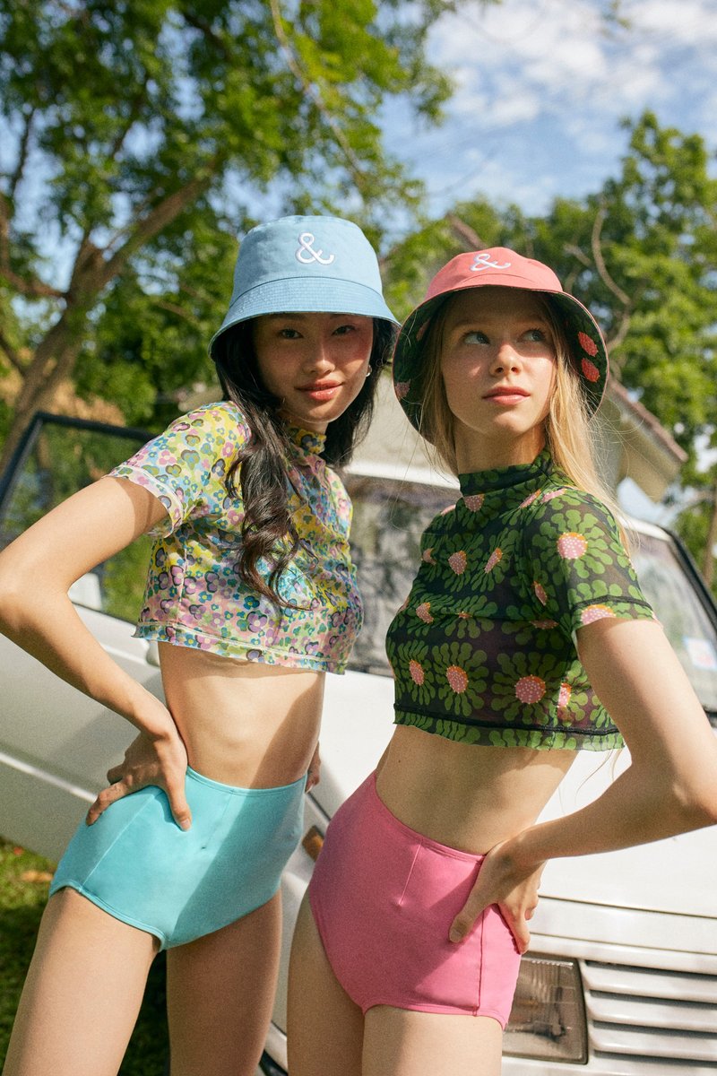 Waterandothers bucket hat - 帽子 - 聚酯纤维 