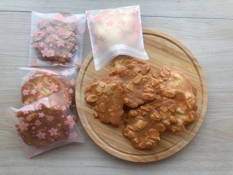 手工饼干 杏仁薄饼 饼干 杏仁瓦片 - 手工饼干 - 其他材质 