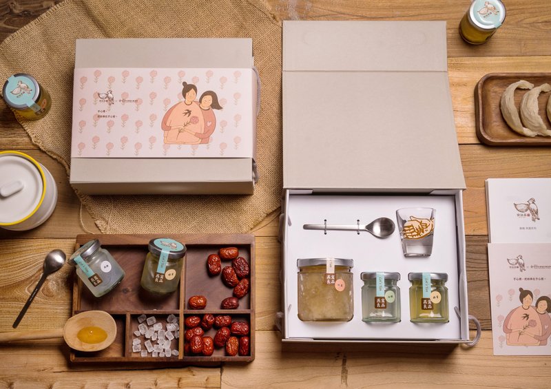 (完售)【母亲节公益】母亲节礼盒 即食饮鲜炖燕窝 捧在手心礼 - 健康/养生 - 新鲜食材 红色