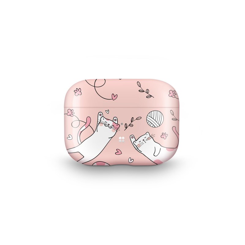 AIRPODS PRO PRISMART CASE: PINK CAT - 耳机收纳 - 聚酯纤维 粉红色