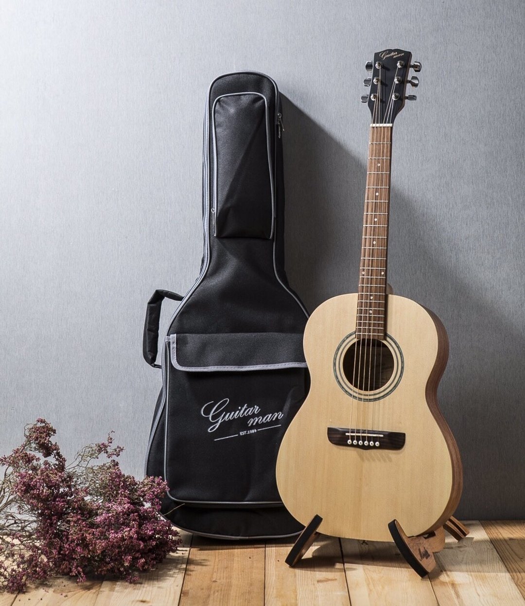 台湾原创 guitarman T-11AE 36寸 云杉合板手工旅行电木吉他 拾音 - 吉他/乐器 - 木头 