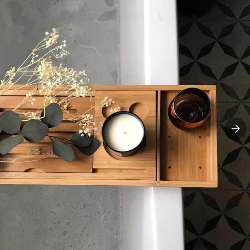 英国 Blossom大马士革香薰蜡烛 220g - 蜡烛/香氛/手工皂 - 蜡 白色