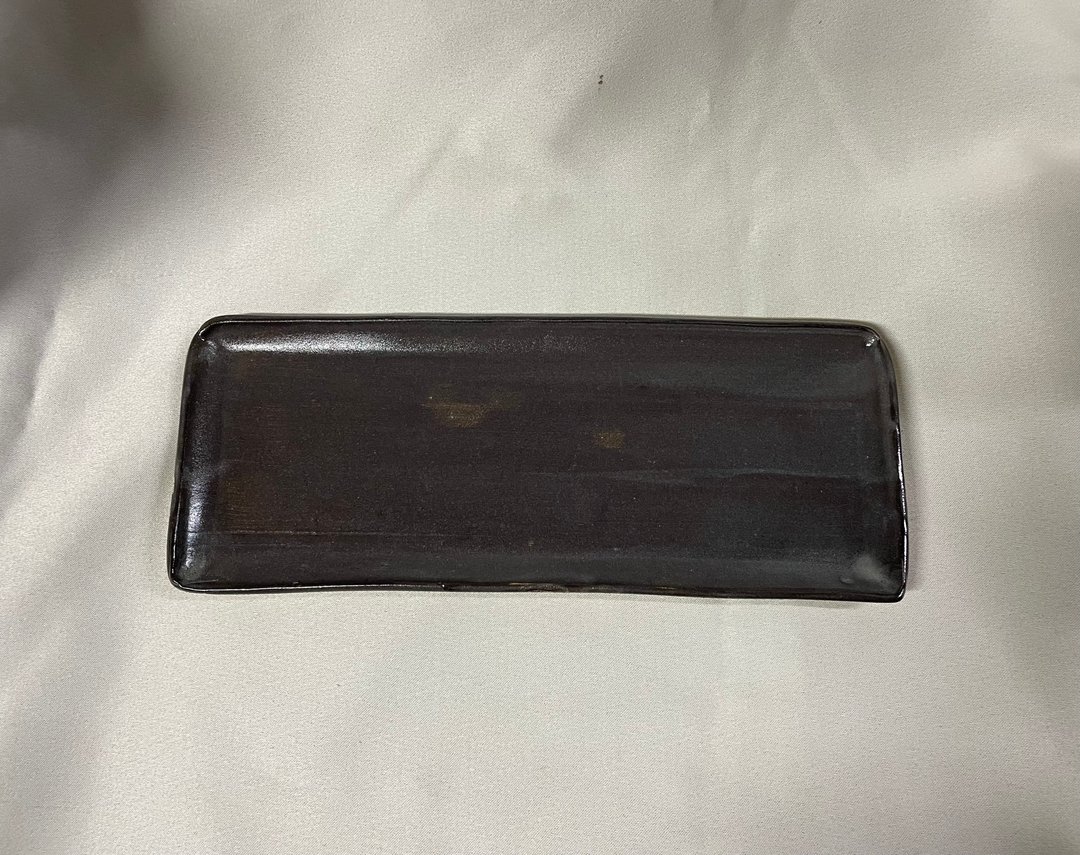 棕色长盘 (29厘米) - 盘子/餐盘/盘架 - 陶 咖啡色