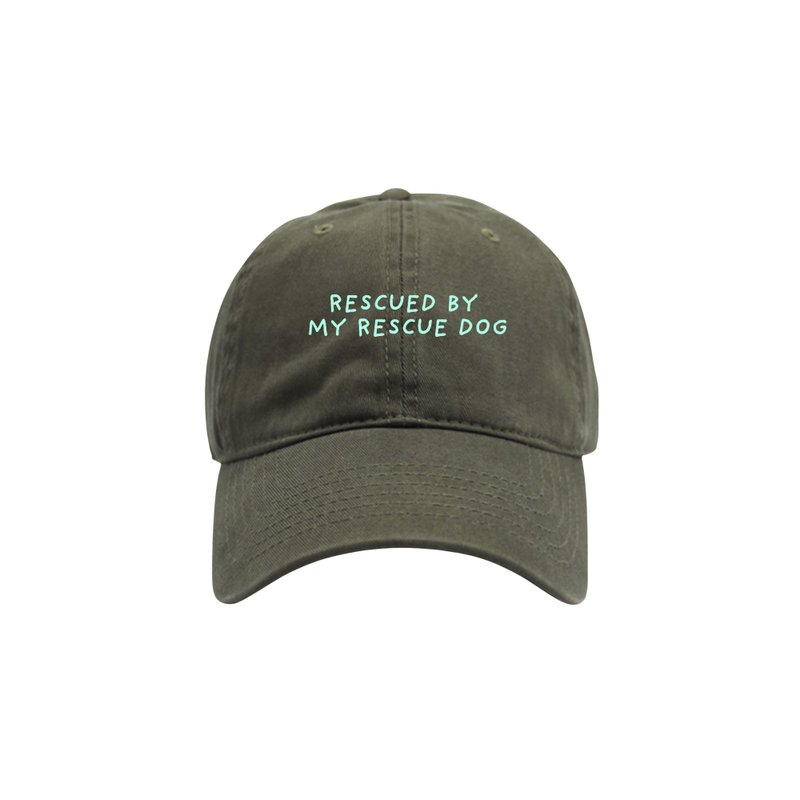 麒麟超市 l 被狗疗愈的我  棒球帽 - 帽子 - 棉．麻 